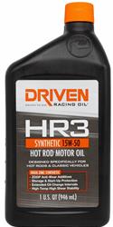 15W50 Driven Racing Oil HR3 Synthetic High Performance Motor Oil 01606