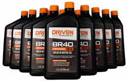 10W40 Driven Racing Oil BR40 Conventional Break-In Motor Oil 03706-12