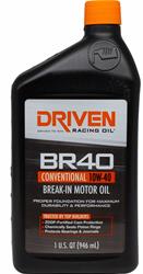 10W40 Driven Racing Oil BR40 Conventional Break-In Motor Oil 03706