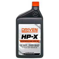 10w60 Driven Racing Oil HP-X Synthetic High Performance Motor Oil 17606