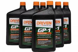 10w30 Driven Racing Oil GP-1 Synthetic Blend High Performance Motor Oil 19306-6