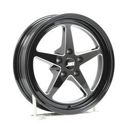 JMS Chip Avenger Series Clearcoated Black Diamond Cut Wheels 17x4.5