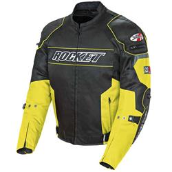 Joe Rocket Resistor Mesh Textile Motorcycle Jacket Black 