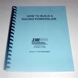 J.W. Performance Transmissions 92077 J.W. Performance How to Build 