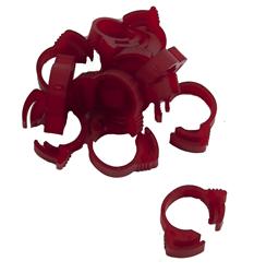 JR Race Car Fuel Line Clamps 654-9315RED