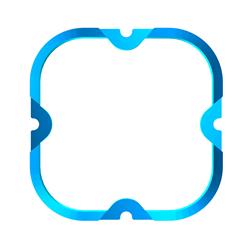 KC HiLiTES Flex ERA 4 Series Colored Bezels 30572