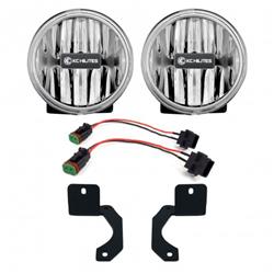 KC HiLiTES Gravity LED G4 Fog Lights for 2020-2024 GLADIATOR, 2018-2024 WRANGLER - 504