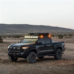KC HiLiTES Platform One Roof Racks with 360-Degree Lighting for 2024-2026 TACOMA - AK-92304