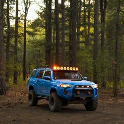 KC HiLiTES Platform One Roof Racks with 360-Degree Lighting for 2010-2024 4RUNNER - AK-92305
