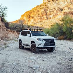 KC HiLiTES Platform One Roof Racks with 360-Degree Lighting for 2010-2023 GX460 - AK-92306