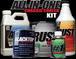 KBS All-In-One Chassis Coater Kit 1 quart Gloss Black 5750102