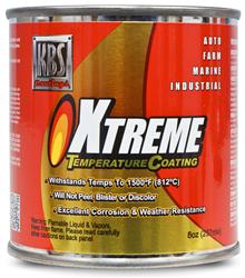 KBS Xtreme Temperature Coating 8 Oz. Flat Gray/Silver 65205