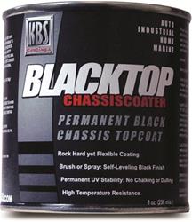 KBS BlackTop Chassis Paint 5 gallons Flat Black 8612