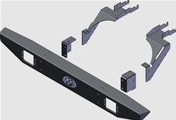KFI Products Winch Mounts for 2022-2023 CFORCE 450S, CFORCE 450L, 2022-2025 CFORCE 400 - 102065