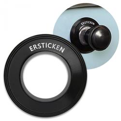 KaferLab Switch Trim Ring Magnetic Covers for 1950-1979 BEETLE, 1955-1974 KARMANN GHIA, 1949-1955 TRANSPORTER - LABTRC07BK