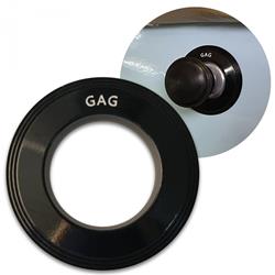KaferLab Switch Trim Ring Magnetic Covers for 1950-1979 BEETLE, 1955-1974 KARMANN GHIA, 1949-1955 TRANSPORTER - LABTRC11BK