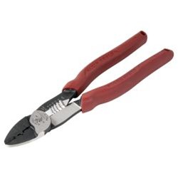 Klein Tools Forged Steel Wire Crimper, Cutter, Strippers 2005N