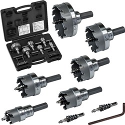 Klein Tools Master Electricians Hole Cutter 8-Piece Kits 31873