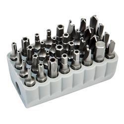 Klein Tools Magnetic Screwdrivers with 32-Piece Tamperproof Bit Sets 32525