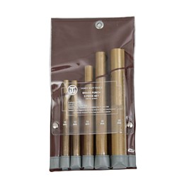 Klein Tools 5-Piece Brass Punch Sets 4BPSET5