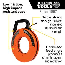 Klein Tools High-Flex Polyester Fish Tapes 50375