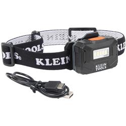 Klein Tools Rechargeable Light Array Headlamps with Fabric Strap 56049