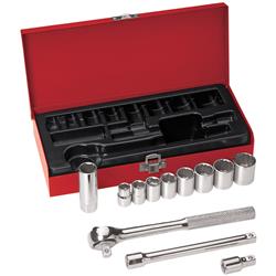 Klein Tools 3/8 in. Socket Wrench Sets 65504
