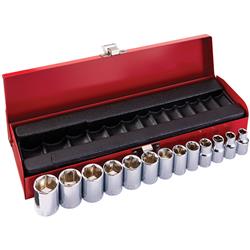 Klein Tools 3/8 in. Socket Wrench Sets 65506