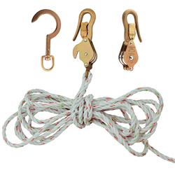 Klein Tools Block and Tackles with Guarded Hooks H1802-30SSR