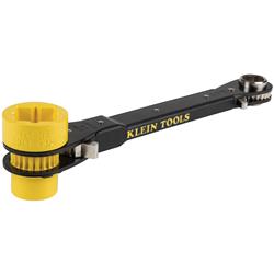 Klein Tools 6-in-1 Lineman's Ratcheting Wrenches KT155HD