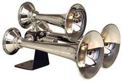 Kleinn Triangular Mount Triple Train Horns 502