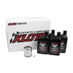 Klotz Synthetic Basic V-Twin Oil Service Kits KH-101