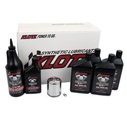 Klotz Synthetic Premium V-Twin Oil Service Kits KH-104
