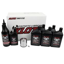 Klotz Synthetic Premium V-Twin Oil Service Kits KH-110