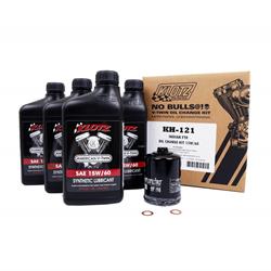 Klotz Synthetic Basic V-Twin Oil Service Kits KH-121