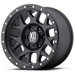 KMC XD12789068718 KMC XD127 Bully Satin Black Wheels
