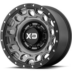 KMC XD12989068418 KMC XD129 Holeshot Matte Gray Wheels with