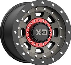 KMC XD13768080906N KMC XD137 FMJ Satin Black Wheels with