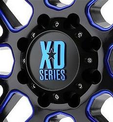 KMC Wheel Center Caps 1079L145ASGB-H42BC