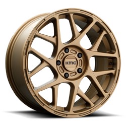 KMC KM708 Bully Matte Bronze Wheels 17x8