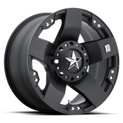 KMC XD775 Rockstar Matte Black Wheels 18x9