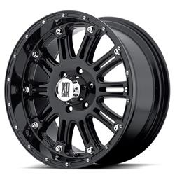 KMC XD79568068300 KMC XD795 Hoss Gloss Black Wheels | Summit Racing
