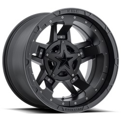 KMC XD827 RS3 Matte Black Wheels 18x9