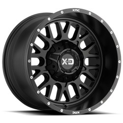 KMC XD842 Snare Satin Black Wheels 20x9