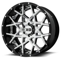 KMC XD203-22108718NCB KMC XD203 Chopstix Chrome Wheels with Gloss
