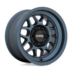 KMC KM725 Terra Series Metallic Blue Wheels 17x8.5