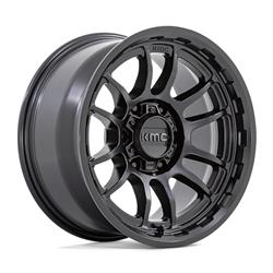 KMC KM727 Wrath Series Satin Black Wheels 20x9