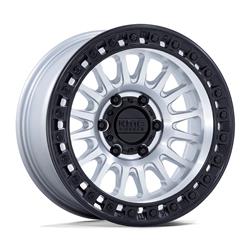KMC KM552 IMS Machined Wheels with Matte Black Lip 17x8.5