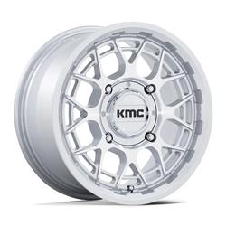 KMC KS139 Technic UTV Silver with Machined Face Wheels 15x7