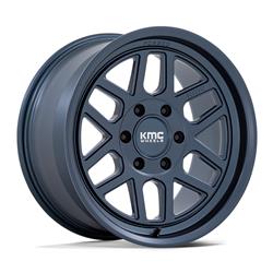 KMC KM446 Mesa Forged Monoblock Metallic Blue Wheels 18x9